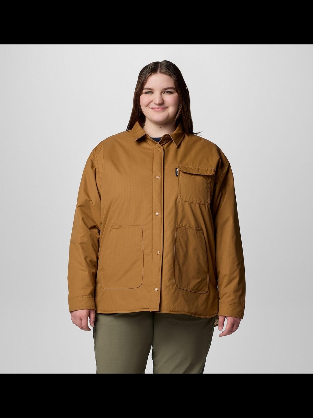 NWT Columbia Longhorn Ridge Reversible Insulated Utility Shirt Jacket 3X